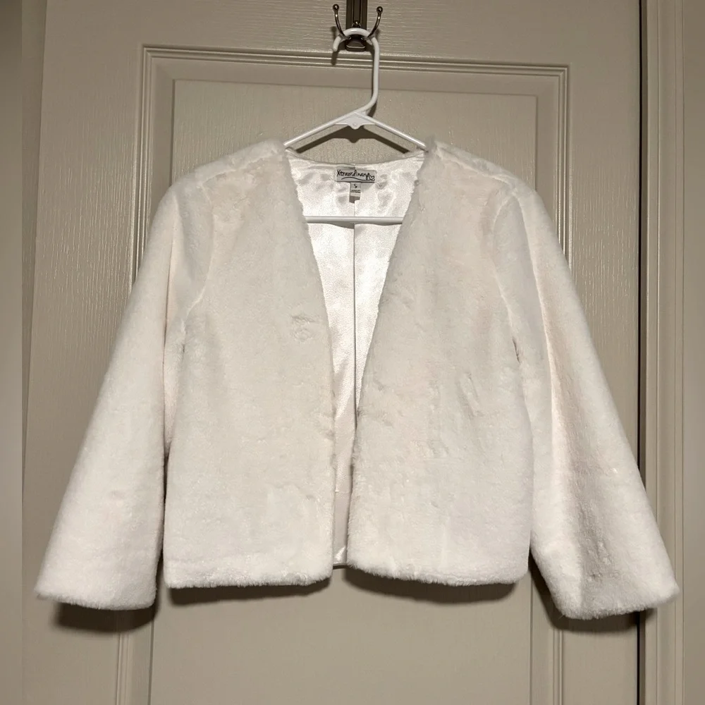 Xtraordinary Cream Teddy Jacket